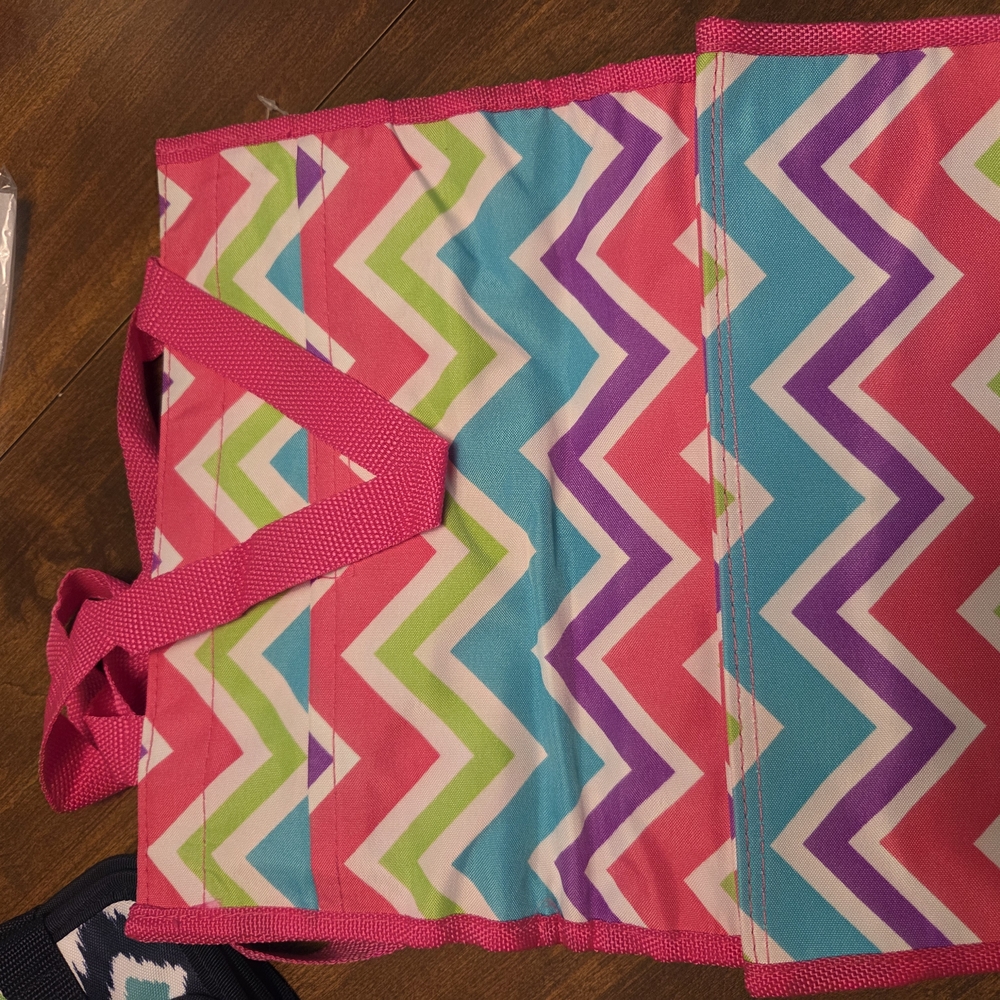 Colorful Chevron Tote Bag